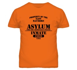 East Raymore Missouri Insane Prison Halloween T Shirt