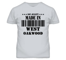West Oakwood Missouri Made In Born Sport Grey T Shirt