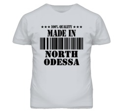 North Odessa Missouri Made In Born Sport Grey T Shirt