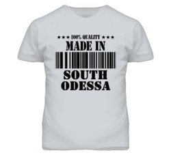 South Odessa Missouri Made In Born Sport Grey T Shirt
