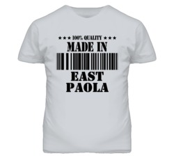 East Paola Kansas Made In Born Sport Grey T Shirt