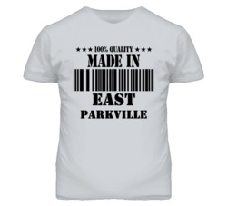 East Parkville Missouri Made In Born Sport Grey T Shirt