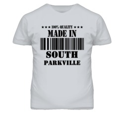 South Parkville Missouri Made In Born Sport Grey T Shirt