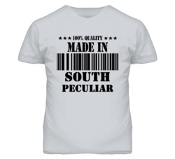 South Peculiar Missouri Made In Born Sport Grey T Shirt