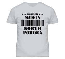 North Pomona Kansas Made In Born Sport Grey T Shirt