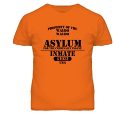 Waldo Waldo Kansas Insane Prison Halloween T Shirt