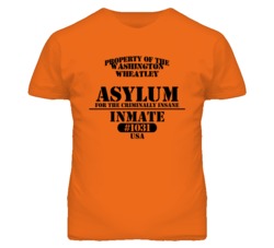 Washington Wheatley Kansas Insane Prison Halloween T Shirt
