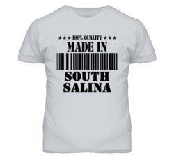 South Salina Kansas Made In Born Sport Grey T Shirt
