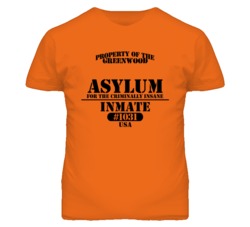 Greenwood Missouri Insane Prison Halloween T Shirt