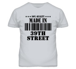 39th Street Kansas Made In Born Sport Grey T Shirt