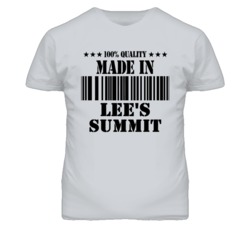 Lee's Summit Missouri Made In Born Sport Grey T Shirt