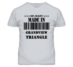 Grandview Triangle Kansas Made In Born Sport Grey T Shirt