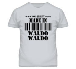 Waldo Waldo Kansas Made In Born Sport Grey T Shirt