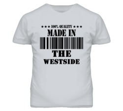 The Westside Kansas Made In Born Sport Grey T Shirt