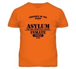 Oaks Missouri Insane Prison Halloween T Shirt