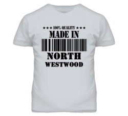 North Westwood Kansas Made In Born Sport Grey T Shirt