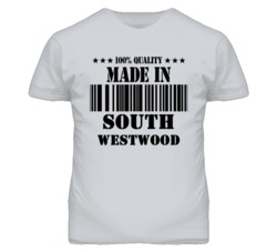 South Westwood Kansas Made In Born Sport Grey T Shirt