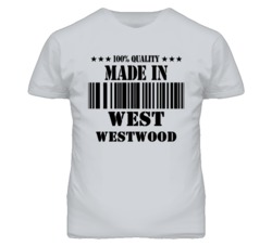West Westwood Kansas Made In Born Sport Grey T Shirt