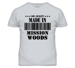 Mission Woods Kansas Made In Born Sport Grey T Shirt