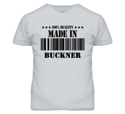 Buckner Missouri Made In Born Sport Grey T Shirt
