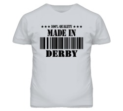 Derby Kansas Made In Born Sport Grey T Shirt