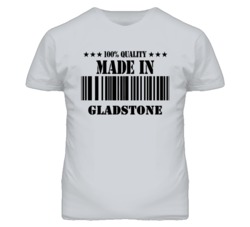 Gladstone Missouri Made In Born Sport Grey T Shirt