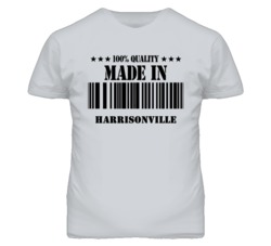 Harrisonville Missouri Made In Born Sport Grey T Shirt