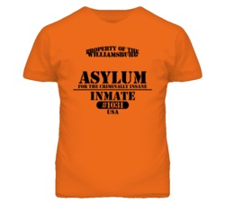 Williamsburg Kansas Insane Prison Halloween T Shirt