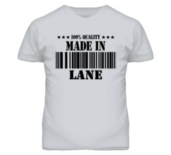Lane Kansas Made In Born Sport Grey T Shirt
