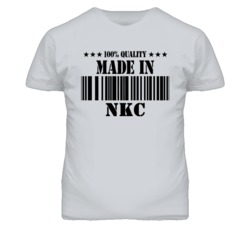 NKC Kansas Made In Born Sport Grey T Shirt