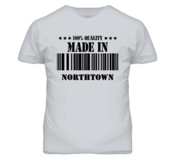Northtown Kansas Made In Born Sport Grey T Shirt