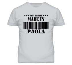 Paola Kansas Made In Born Sport Grey T Shirt
