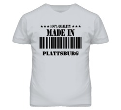 Plattsburg Missouri Made In Born Sport Grey T Shirt