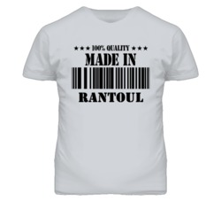 Rantoul Kansas Made In Born Sport Grey T Shirt