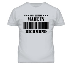 Richmond Kansas Made In Born Sport Grey T Shirt