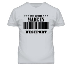 Westport Kansas Made In Born Sport Grey T Shirt
