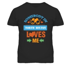 North Belton Missouri Somebody Loves Me Heart Grandma T Shirt