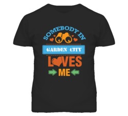 Garden City Missouri Somebody Loves Me Heart Grandma T Shirt