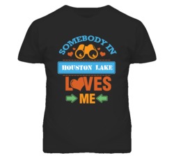 Houston Lake Missouri Somebody Loves Me Heart Grandma T Shirt