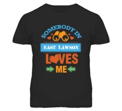 East Lawson Missouri Somebody Loves Me Heart Grandma T Shirt