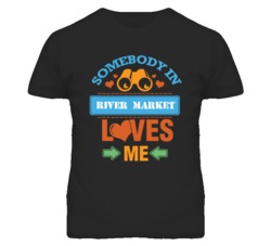 River Market Kansas Somebody Loves Me Heart Grandma T Shirt