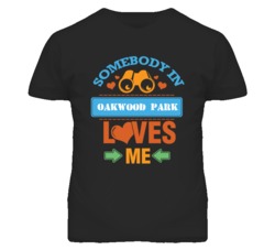 Oakwood Park Missouri Somebody Loves Me Heart Grandma T Shirt