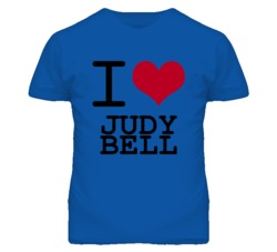 Judy Bell Kansas Sports I Love Heart T Shirt