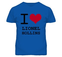 Lionel Hollins Kansas Sports I Love Heart T Shirt