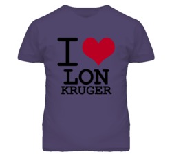 Lon Kruger Kansas Sports I Love Heart T Shirt