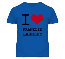 Franklin Lashley Kansas Sports I Love Heart T Shirt