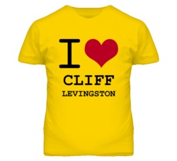 Cliff Levingston Kansas Sports I Love Heart T Shirt