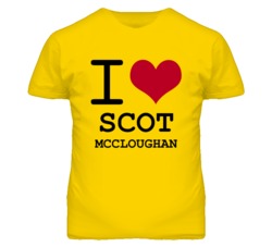 Scot Mccloughan Kansas Sports I Love Heart T Shirt