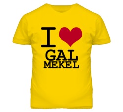 Gal Mekel Kansas Sports I Love Heart T Shirt