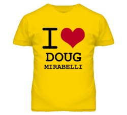 Doug Mirabelli Kansas Sports I Love Heart T Shirt
